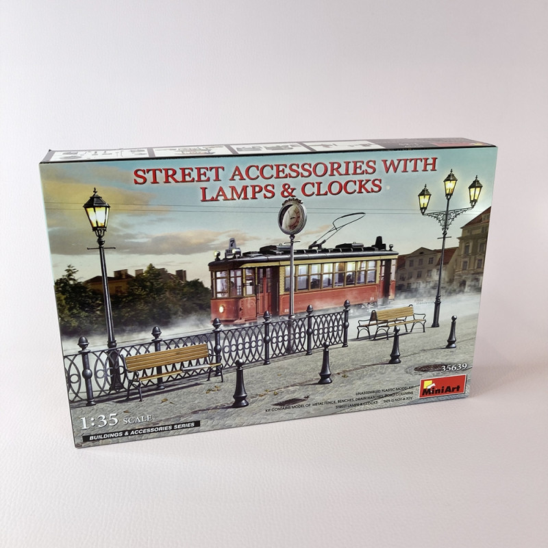 Set d'accessoires de rue - MINIART 35639 - 1/35