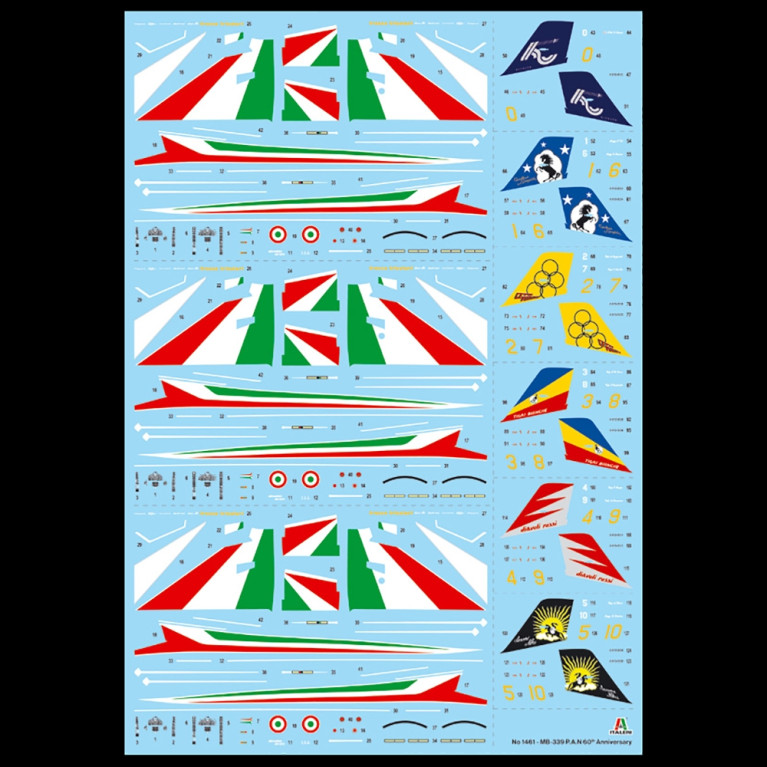 Avions de voltige de l'Armée de l'Air Italienne (x3) - ITALERI 1461 - 1/72