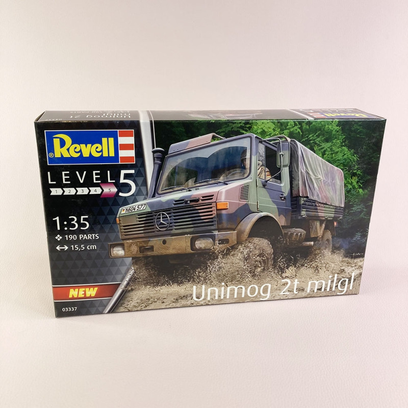 Mercedes Unimog 2T milgl - REVELL 3337 - 1/35