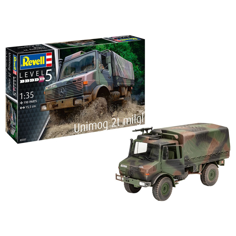 Mercedes Unimog 2T milgl - REVELL 3337 - 1/35