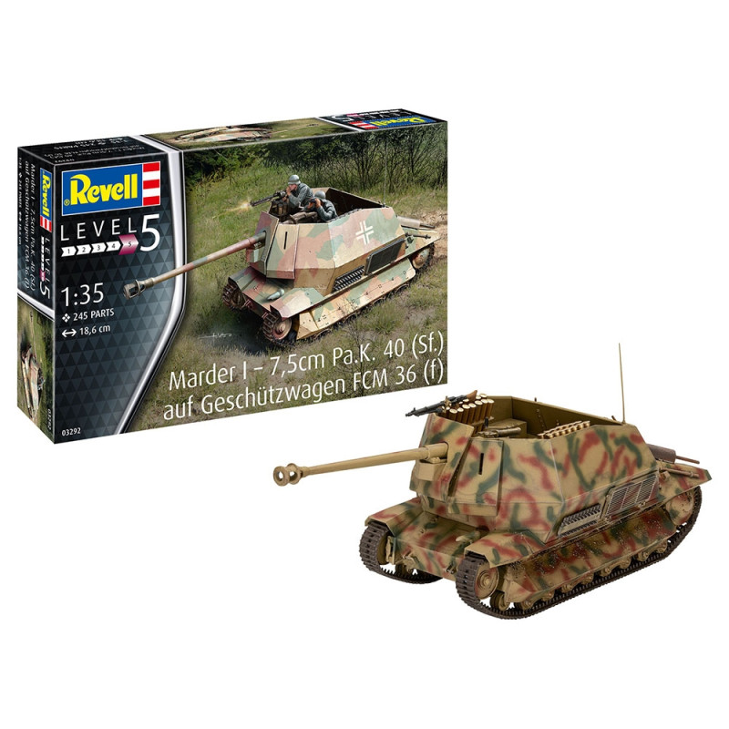 Chasseur de chars, Marder I on FCM 36 base - REVELL 3292 - 1/35