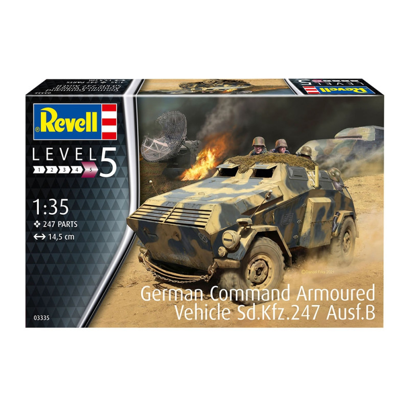 Blindé allemand Sd.Kfz.247 Ausf.B - REVELL 3335 - 1/35