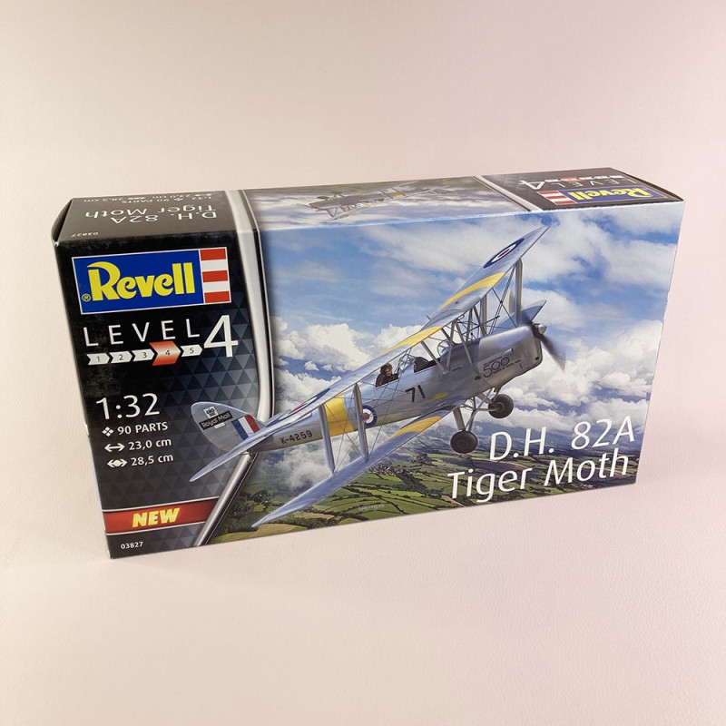 Avion-école D.H. 82A Tiger Moth - REVELL 3827 - 1/32