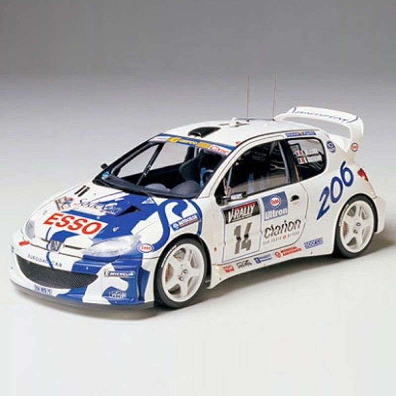 Peugeot 206 WRC - TAMIYA 24221 - 1/24