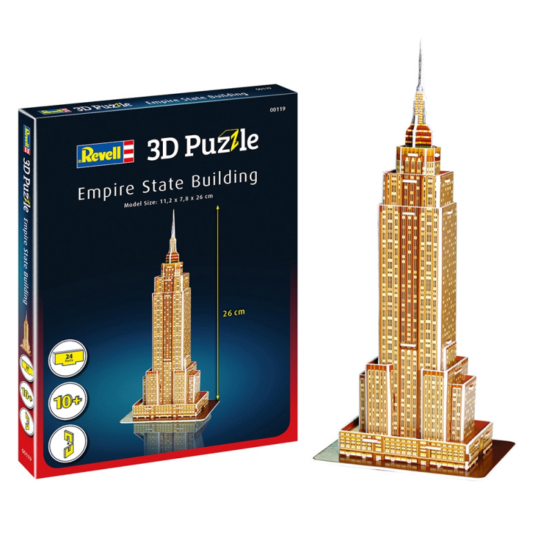 Empire State Building, Puzzle 3D - REVELL 00119