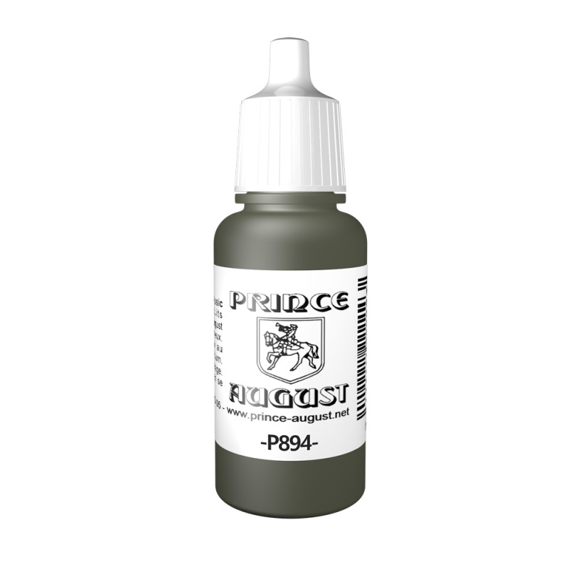 Peinture Acrylique, 17ml, Vert Russe - PRINCE AUGUST P894