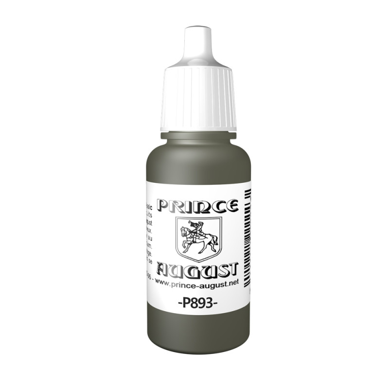 Peinture Acrylique, 17ml, Vert Américain - PRINCE AUGUST P893