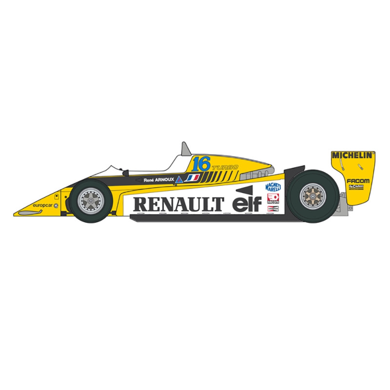 Formule 1 Renault RE20 turbo - ITALERI 4707 - 1/12