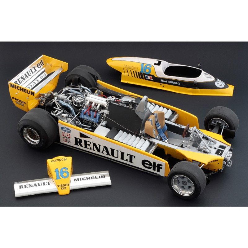 Formule 1 Renault RE20 turbo - ITALERI 4707 - 1/12