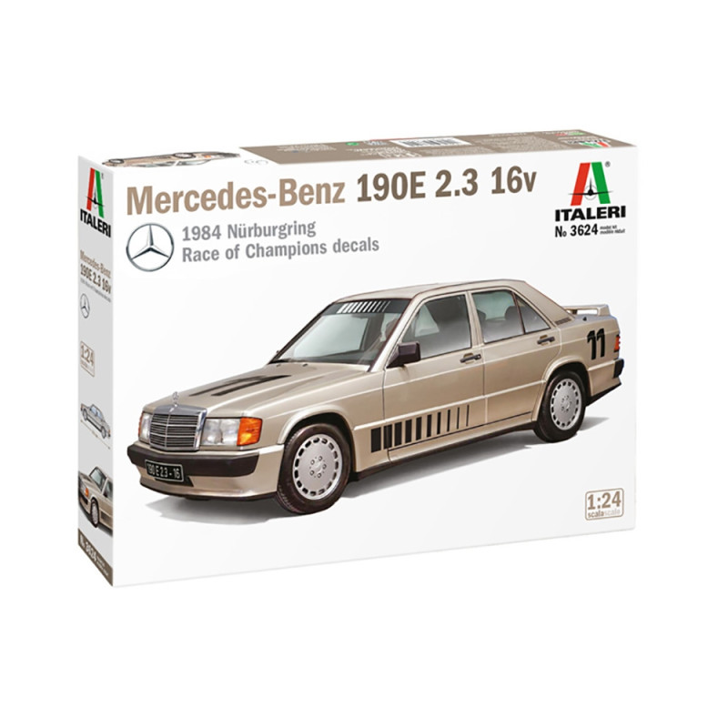 Mercedes 190E 2.3 16v, 1984 - ITALERI 3624 - 1/24