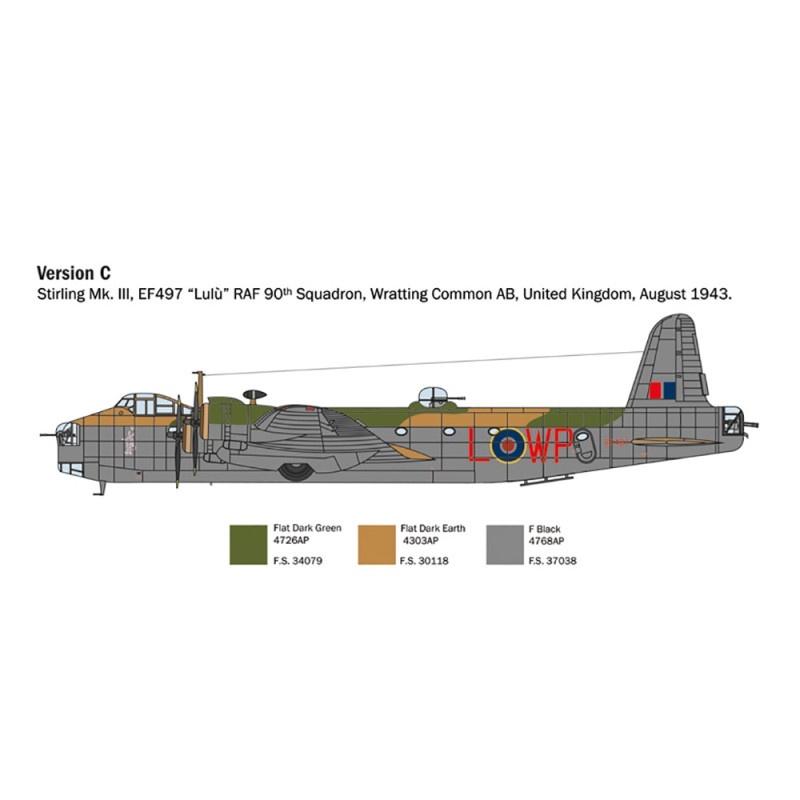 Bombardier Stirling Mk. III - ITALERI 1462 - 1/72