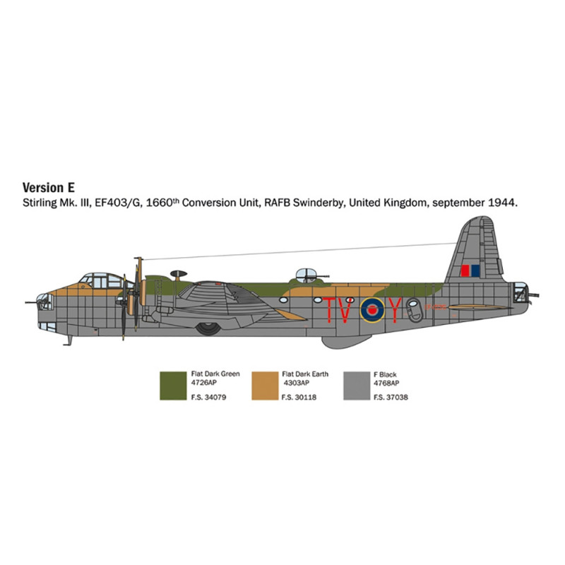 Bombardier Stirling Mk. III - ITALERI 1462 - 1/72