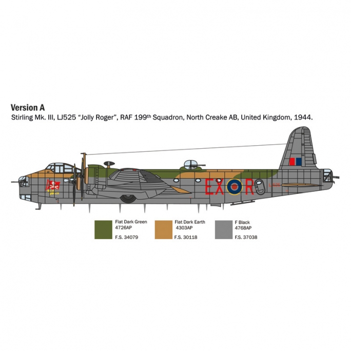 Bombardier Stirling Mk. III - ITALERI 1462 - 1/72