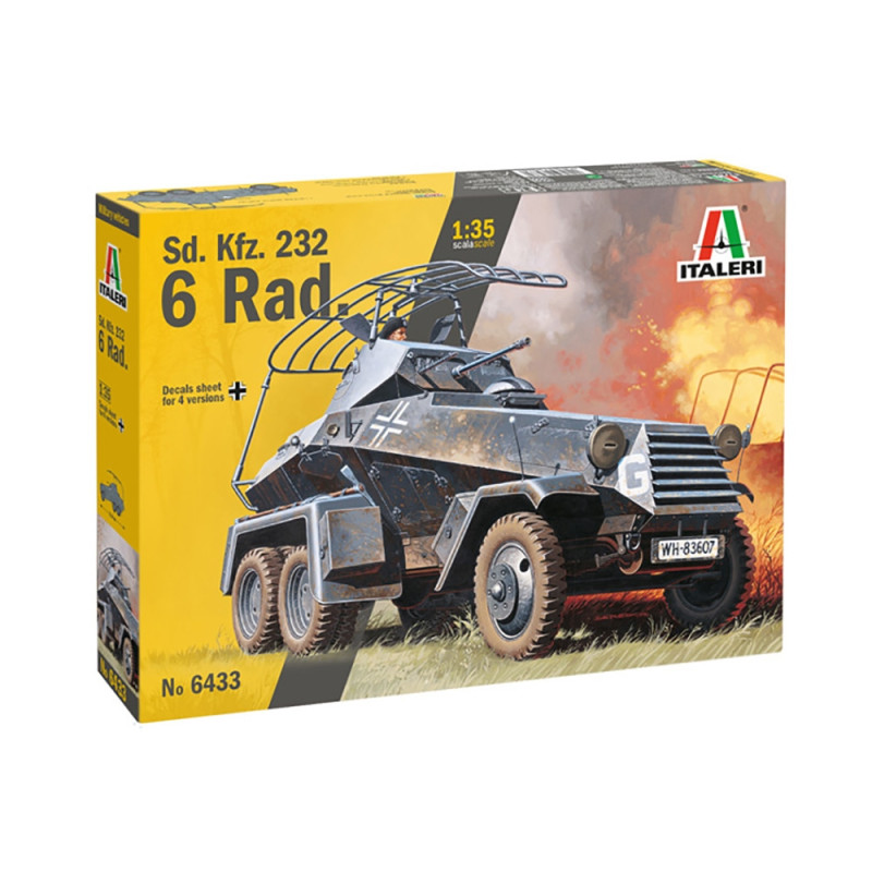 Véhicule Blindé Allemand Sd. Kfz. 232 - ITALERI 6433 - 1/35