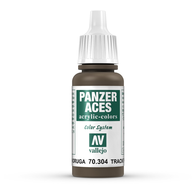 Peinture Acrylique, 17ml, Panzer Aces Base Empreintes - VALLEJO 70304