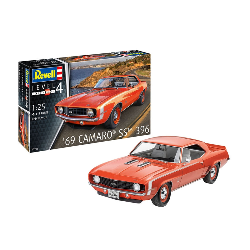 Chevrolet / Chevy Camaro SS 396 1969 - REVELL 7712 - 1/25