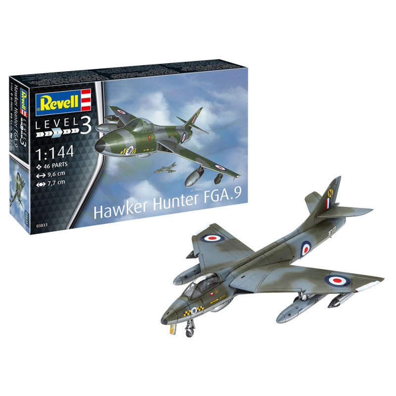 Hawker Hunter FGA.9 - REVELL 3833 - 1/144