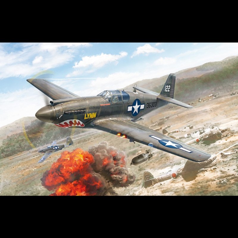 Mustang P-51A - ITALERI 1423 - 1/72