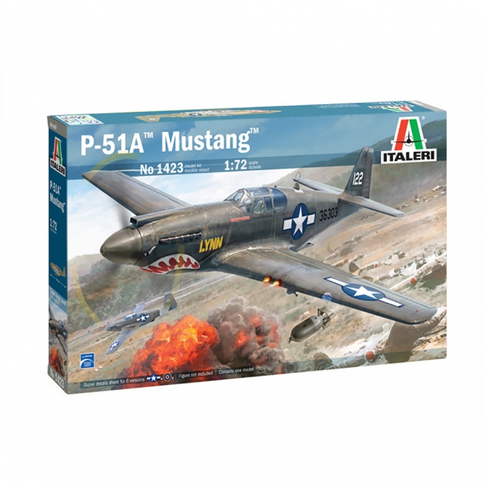 Mustang P-51A - ITALERI 1423 - 1/72