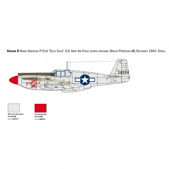 Mustang P-51A - ITALERI 1423 - 1/72