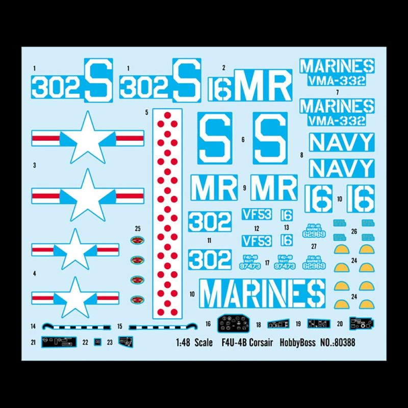 F4U-4B Corsair - HOBBYBOSS 80388 - 1/48