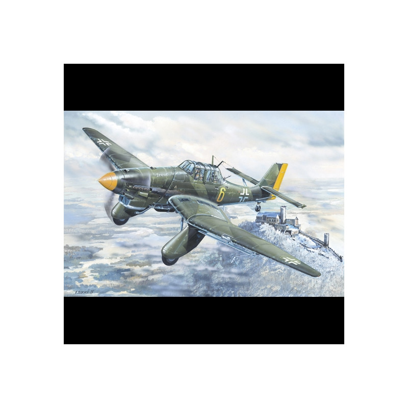 Bombardier Junkers Ju-87A Stuka - TRUMPETER 2420 - 1/24