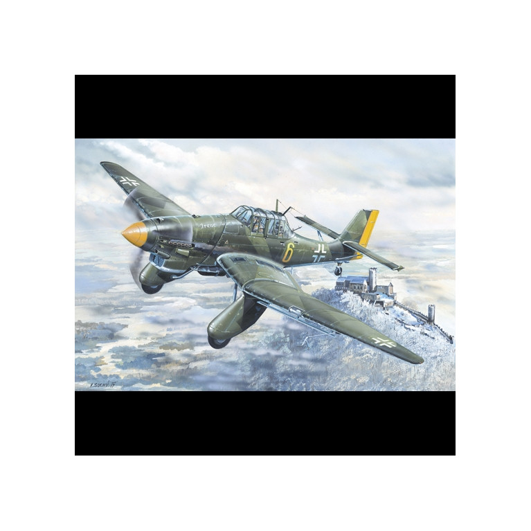 Bombardier Junkers Ju-87A Stuka - TRUMPETER 2420 - 1/24