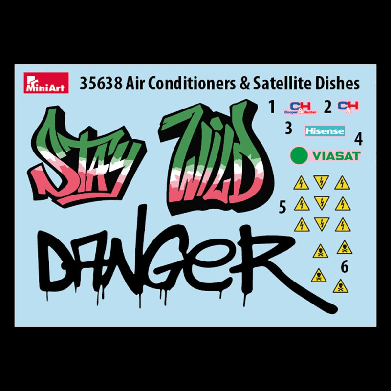 Climatiseurs et antennes paraboliques - MINIART 35638 - 1/35