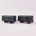 2 wagons couverts primeur ex-20T PLM, Sncf, Ep IIIb - REE WB739 - HO 1/87 2 wagons couverts primeur ex-20T PLM, Sncf, Ep IIIb - REE WB739 - HO 1/87