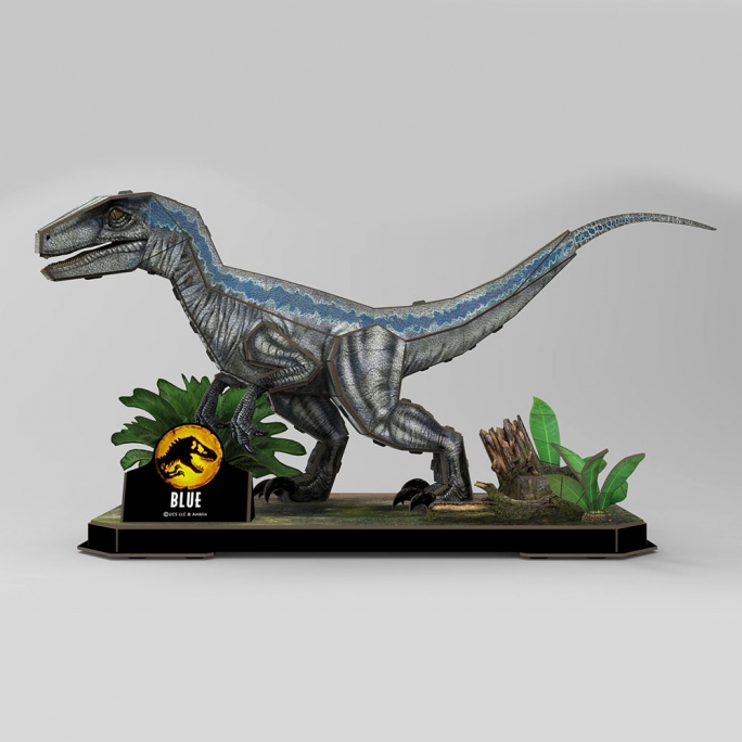 Blue, Jurassic World Dominion, Puzzle 3D - REVELL 00243