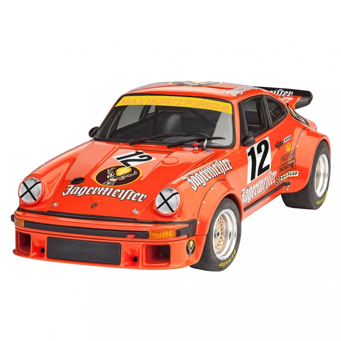 Set Porsche 934 RSR Jägermeister Motor avec peinture - REVELL 05669 - 1/24