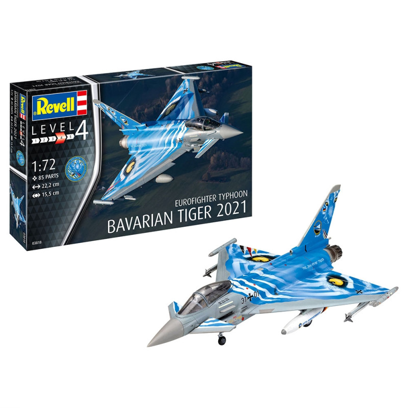 Eurofighter Typhoon "The Bavarian tiger 2021" - REVELL 03818 - 1/72