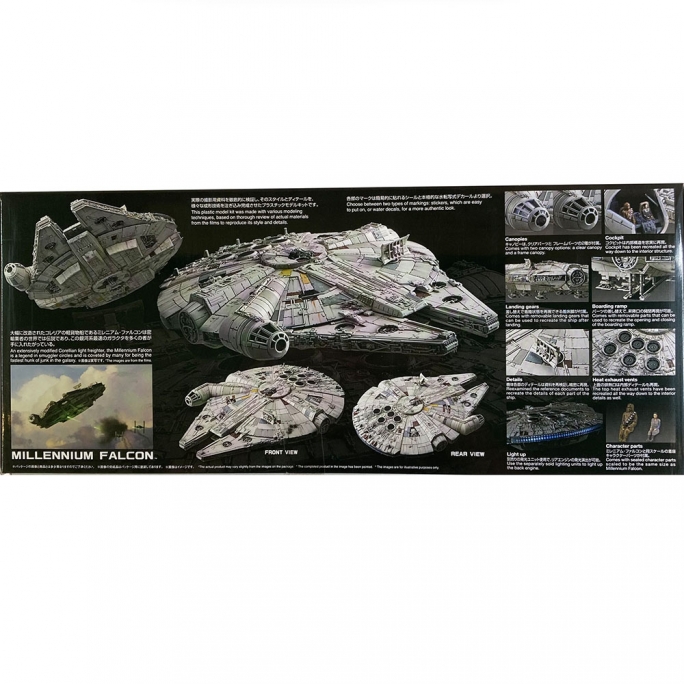 Millennium Falcon, Star War - BANDAI 01211 - 1/144