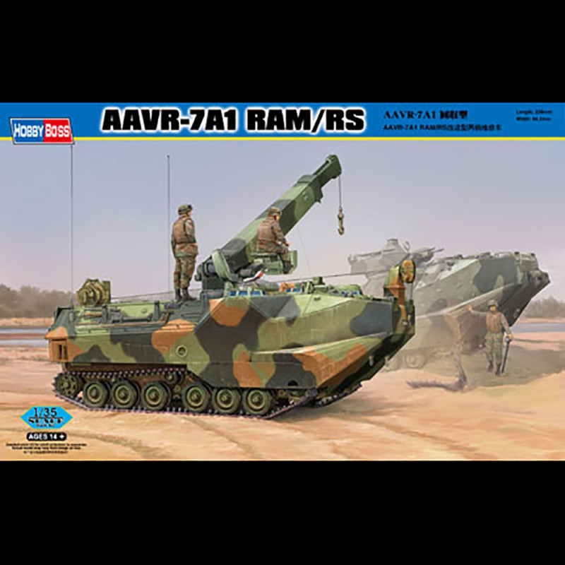 Véhicule Blindé AAVR-7A1 RAM/RS - HOBBYBOSS 82417 - 1/35