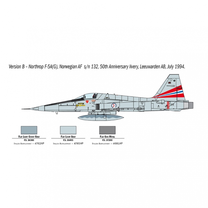 Avion "Freedom Fighter" F-5A - ITALERI 1441 - 1/72