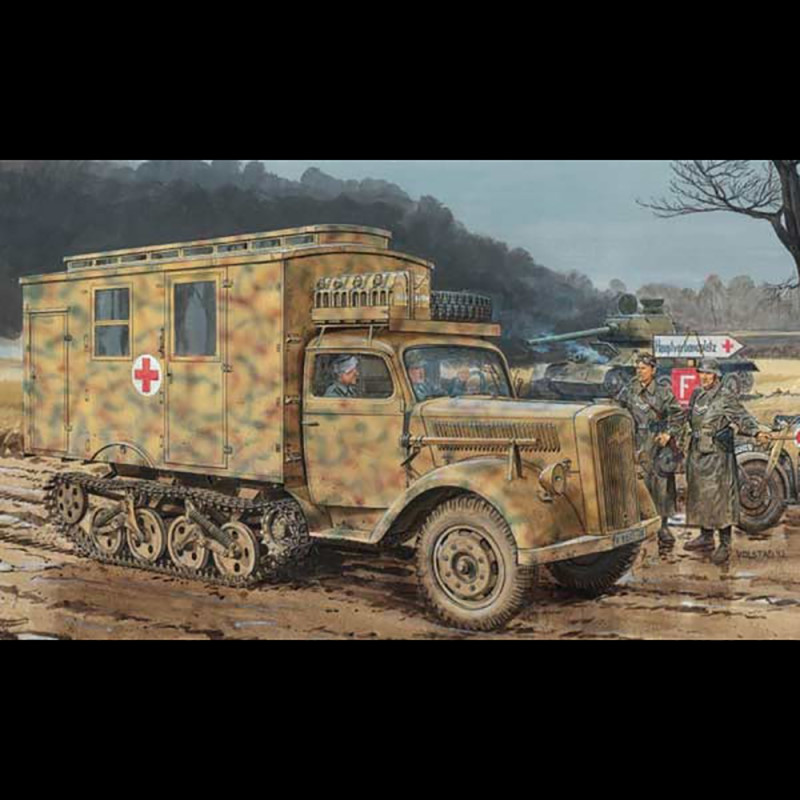 Maultier Ambulance Sd.Kfz.3 - DRAGON 6766 - 1/35