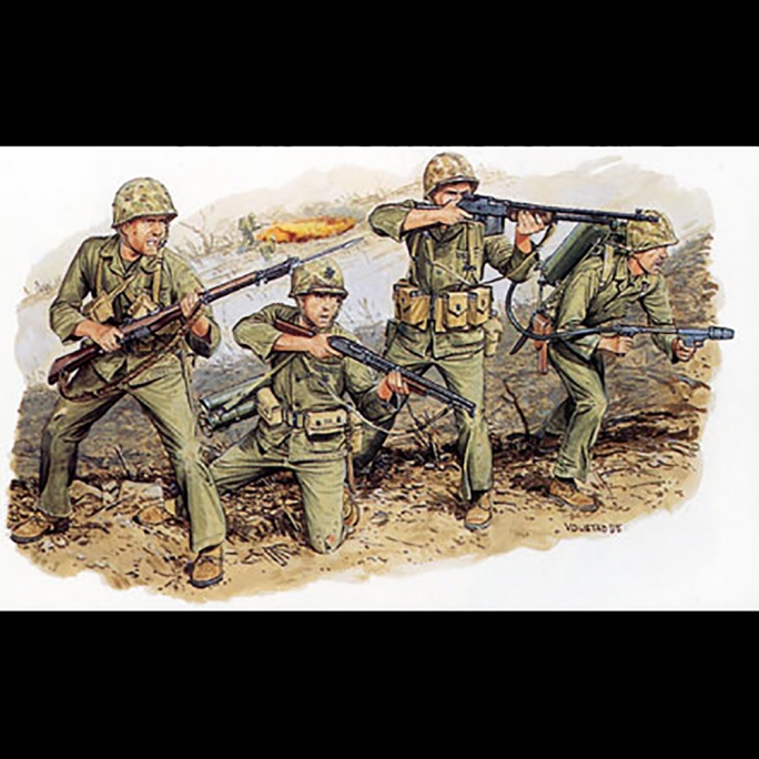 US Marines Iwo Jima 1945 - DRAGON 6038 - 1/35
