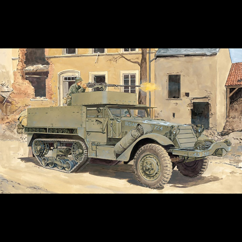 Véhicule Blindé US M3A1/A2 - DRAGON 6332 - 1/35