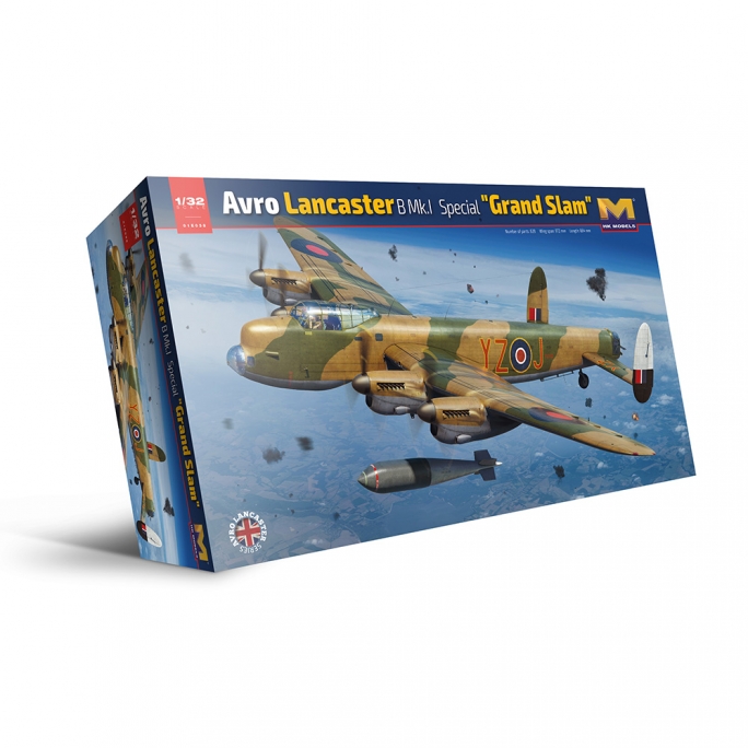 Bombardier Avro Lancaster B MK.l Special "Grand Slam" - HK MODELS 01E038 - 1/32