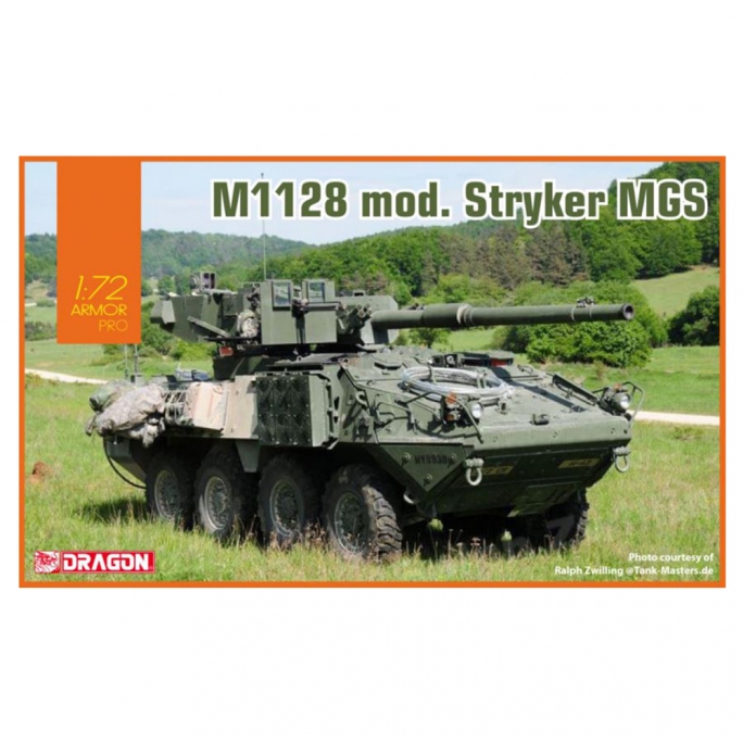 Véhicule blindé M1128 Stryker MGS - DRAGON 7687 - 1/72