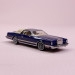 Lincoln Continental Mark V, Bleu Foncé - PCX870352 - HO 1/87