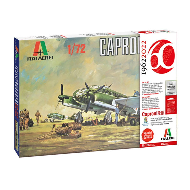 Bombardier Caproni Ca. 313/314 - ITALERI 106 - 1/72