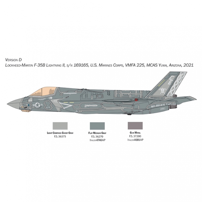 Chasseur F-35 B Lightning II - ITALERI 2810 - 1/48