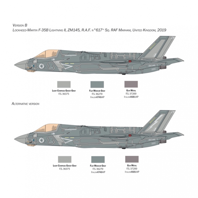Chasseur F-35 B Lightning II - ITALERI 2810 - 1/48