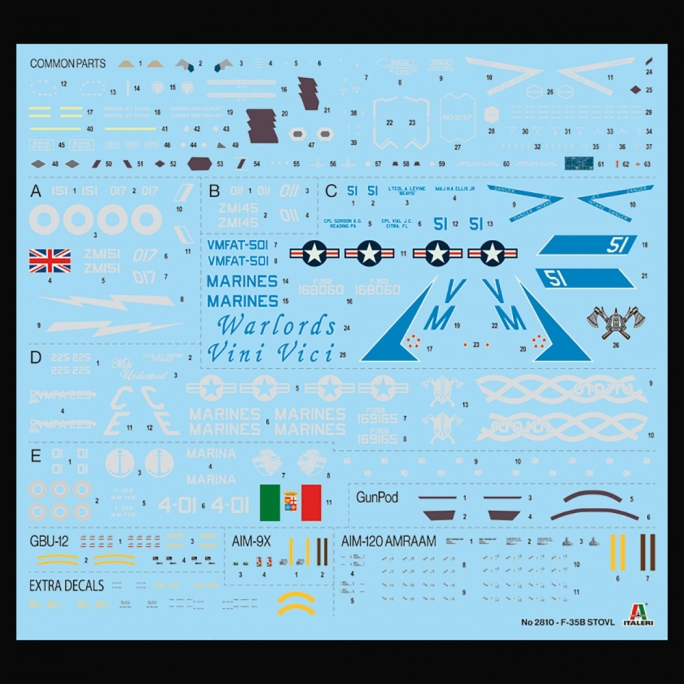 Chasseur F-35 B Lightning II - ITALERI 2810 - 1/48