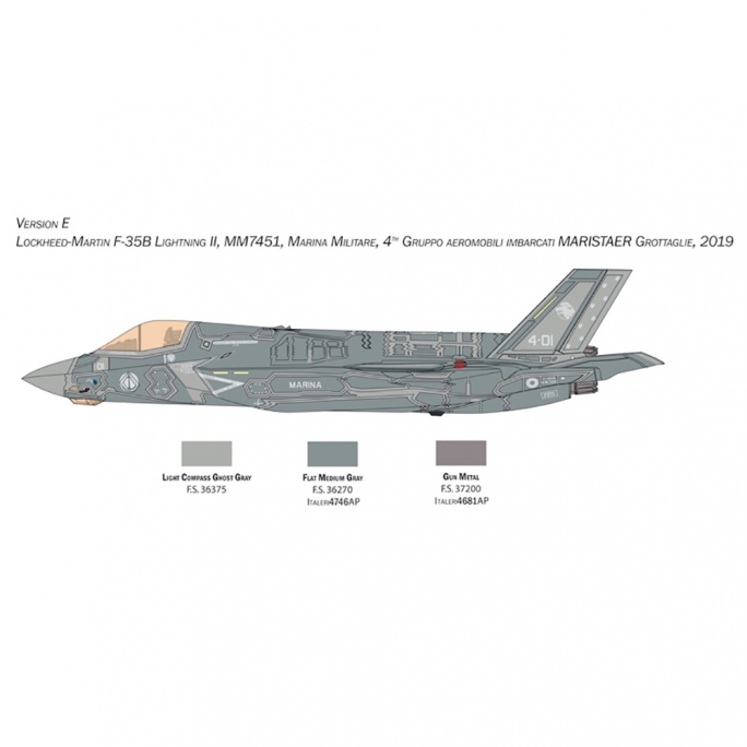 Chasseur F-35 B Lightning II - ITALERI 2810 - 1/48