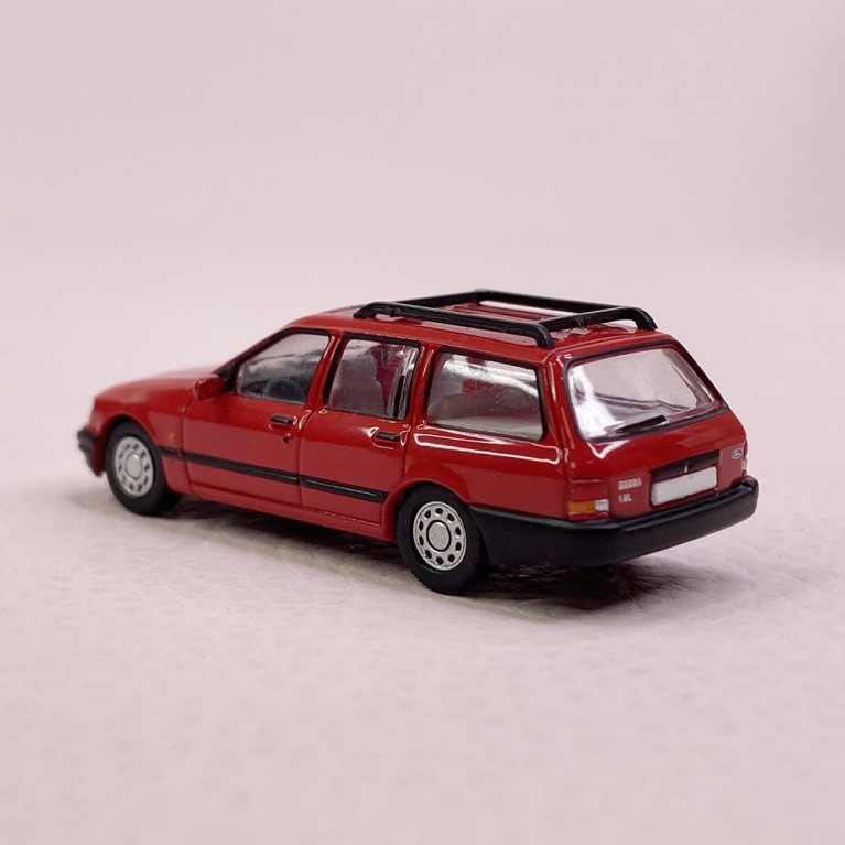 Ford Sierra Break Rouge - PCX870281 - HO 1/87