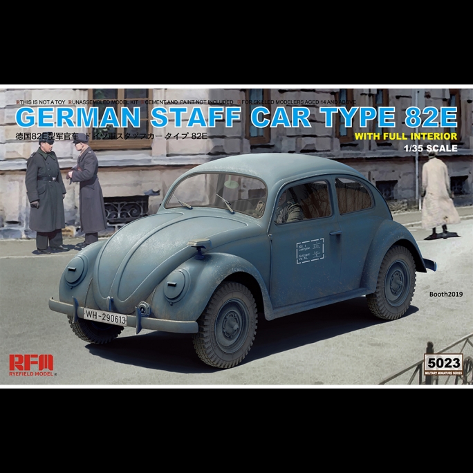 German staff car type 82E  - 1/35 - RFM 5023