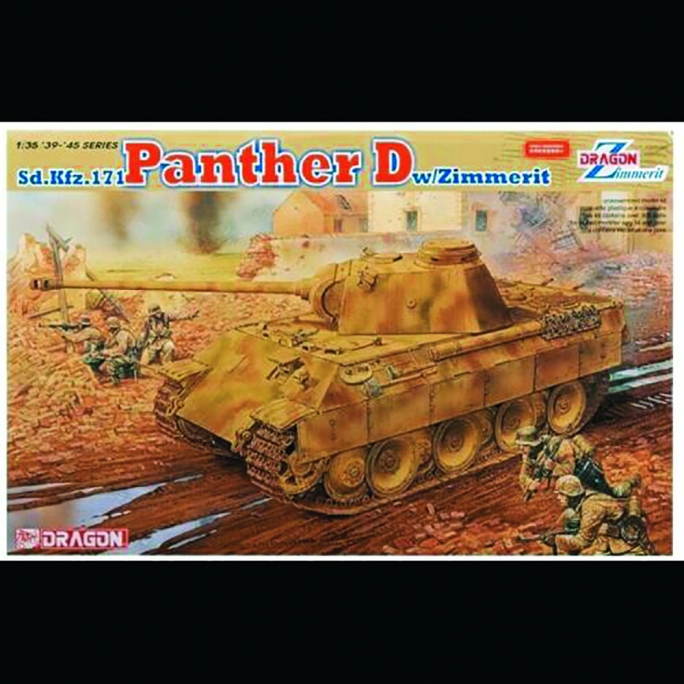 Tank Panther D  - 1/35 - DRAGON 6428