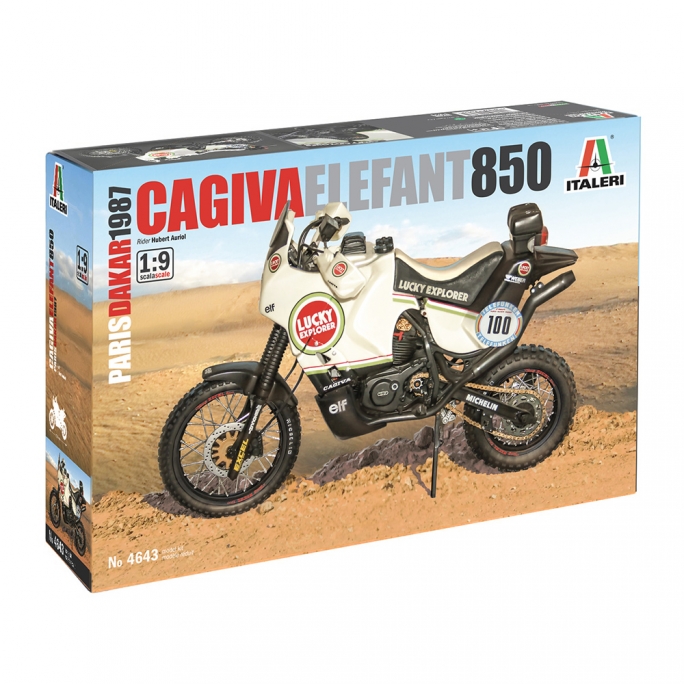 Moto Cagiva Elephant 850 - 1/9 - ITALERI 4643